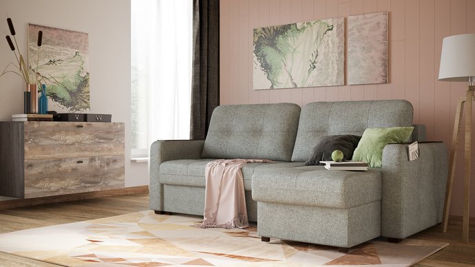 Диван угловой «Smart -3» (1ПФ-2Т)