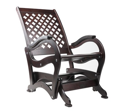 Кресло-глайдер деревянное
